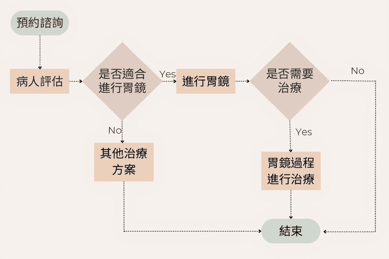 胃鏡檢查流程
